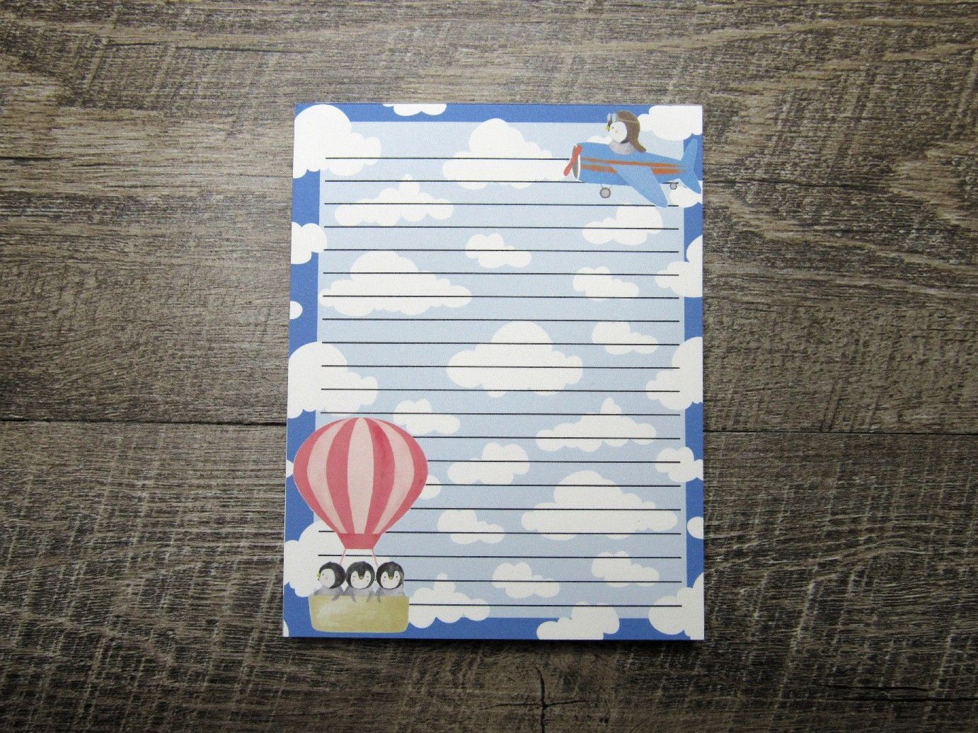 Air Penguins Notepad