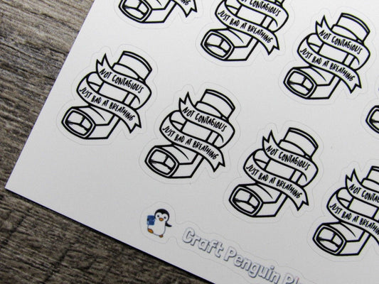 Bad At Breathing Quote