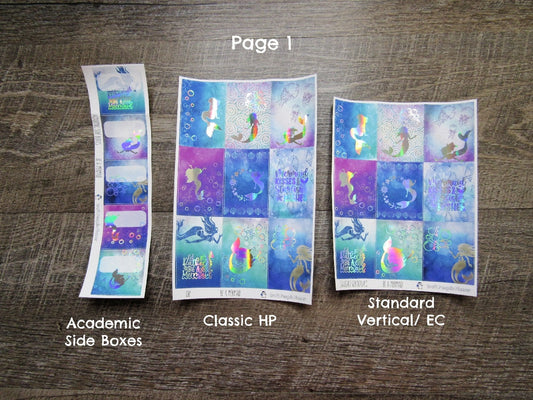 Be A Mermaid FOILED Weekly, CHOOSE YOUR KIT