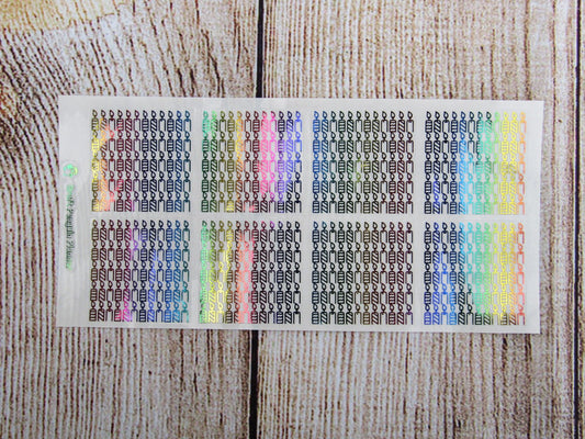 Birthday Candle Underlays