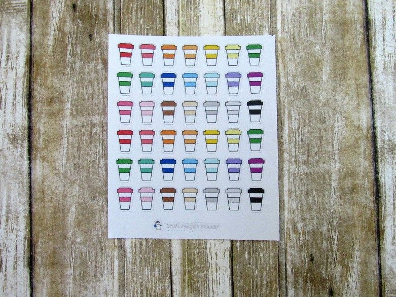 Coffee Hand Drawn Sticker