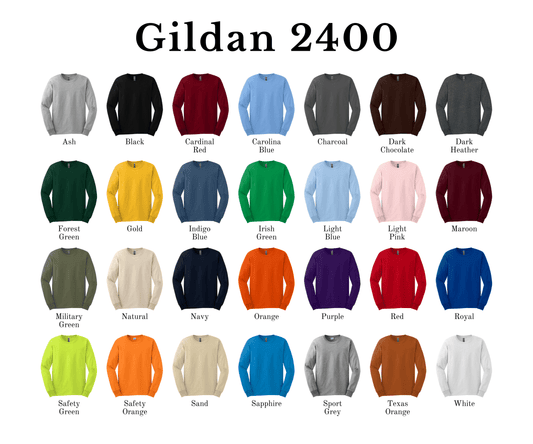 Custom ADULT LONG SLEEVE T-Shirt