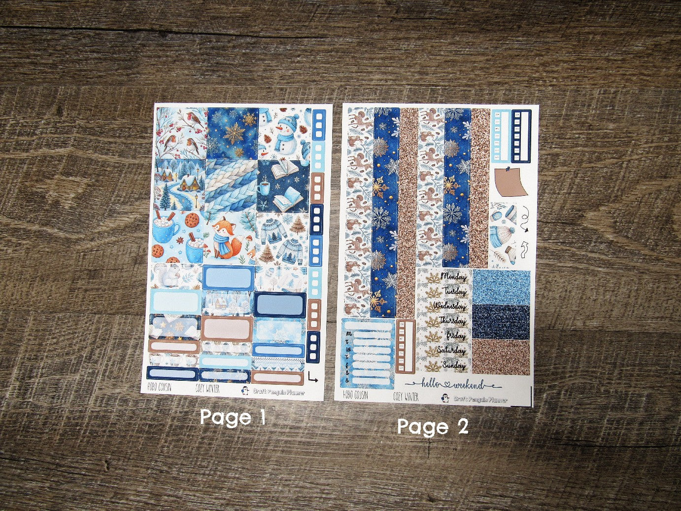 Cozy Winter Weekly, HOBONICHI COUSIN