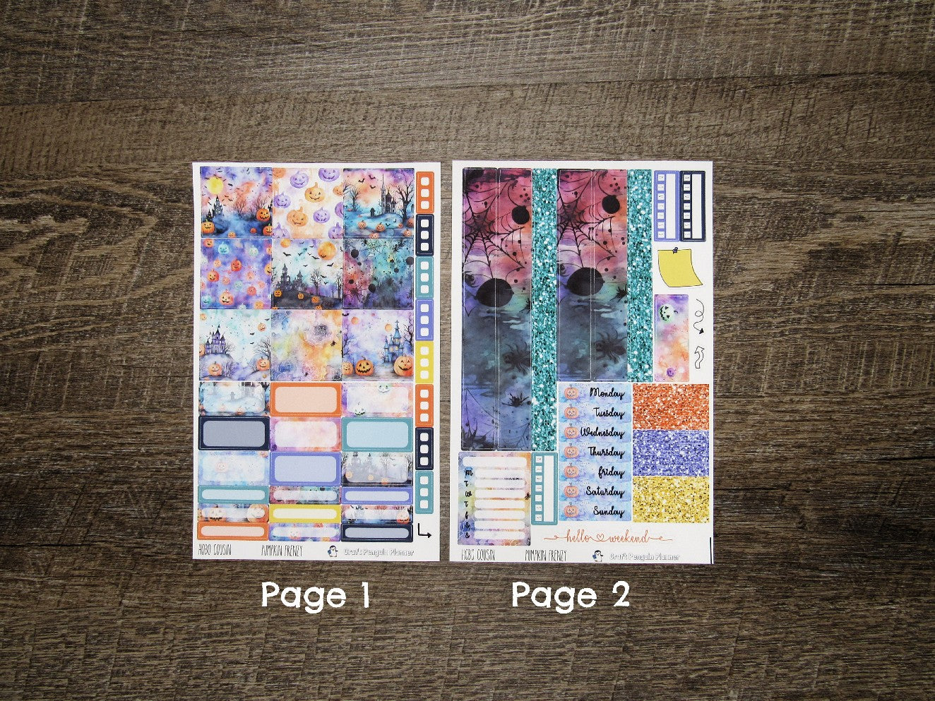 Pumpkin Frenzy Weekly, HOBONICHI COUSIN