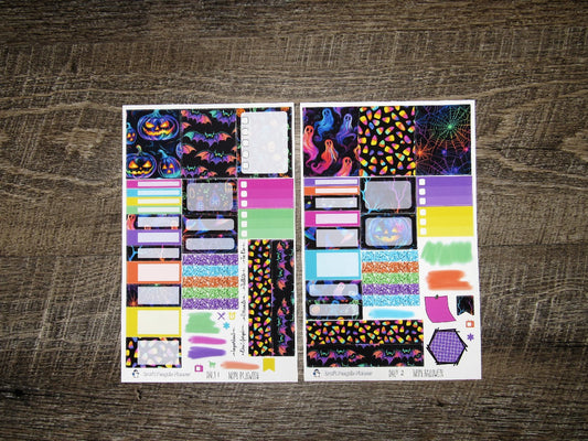 Neon Halloween DAILY kit