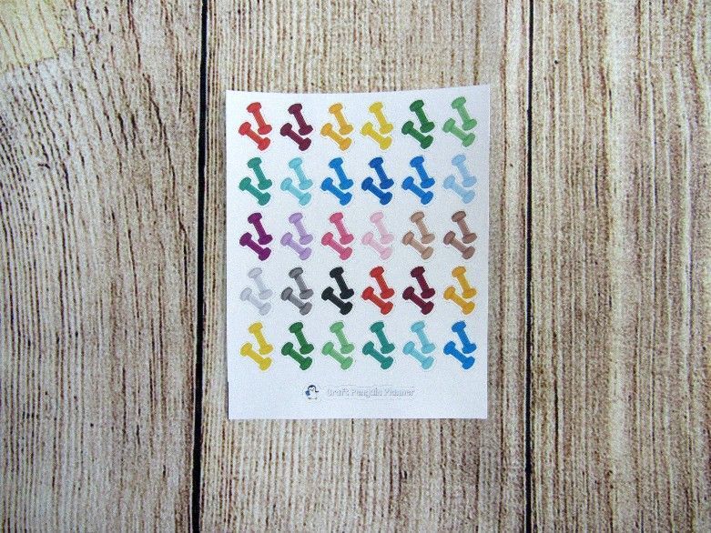 Dumbell stickers
