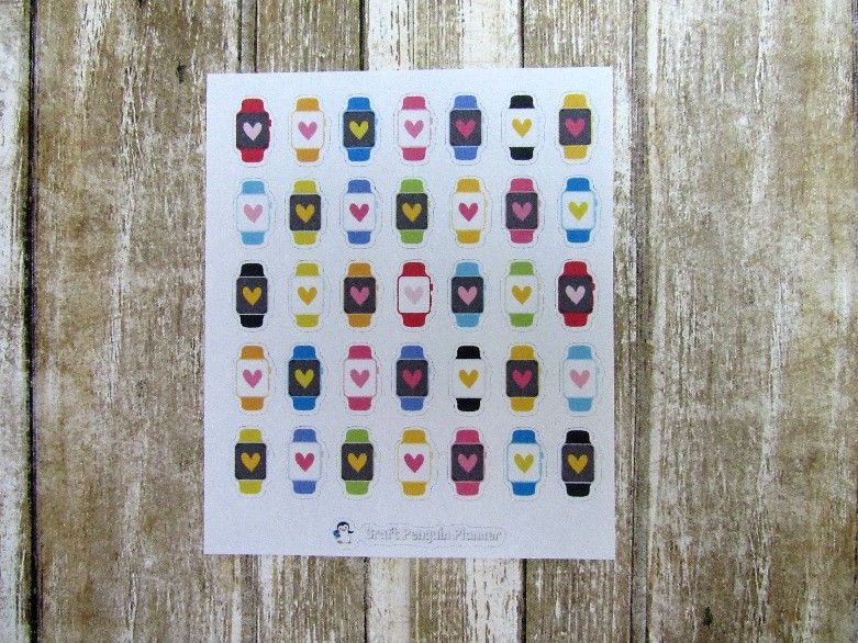 Fitness Watch stickers