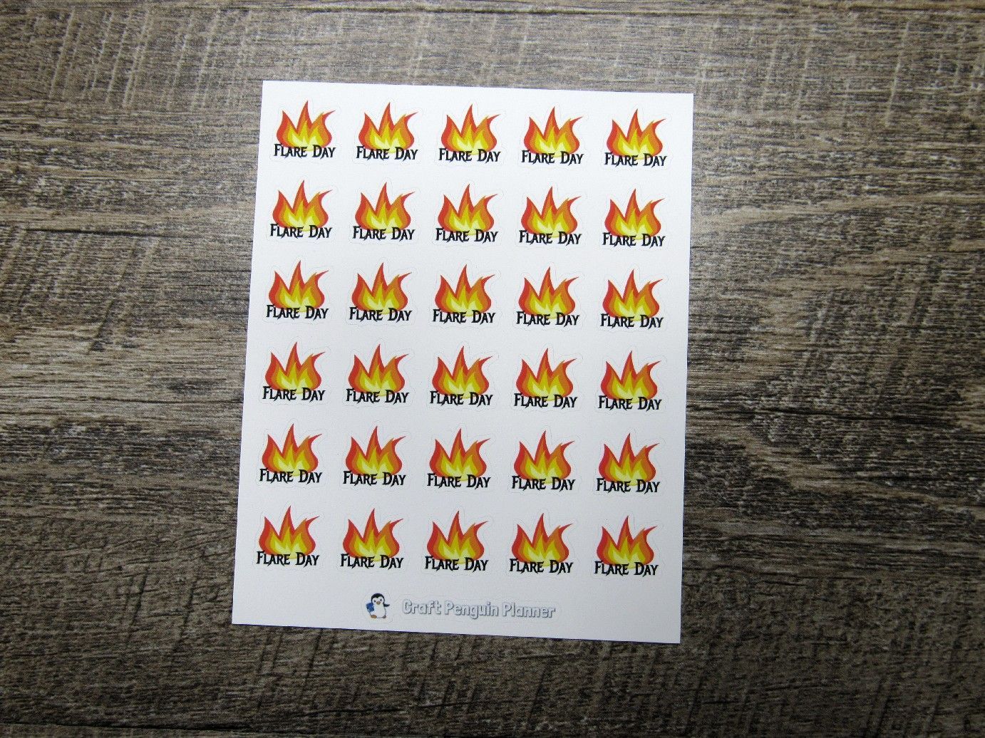 Flare Day Stickers