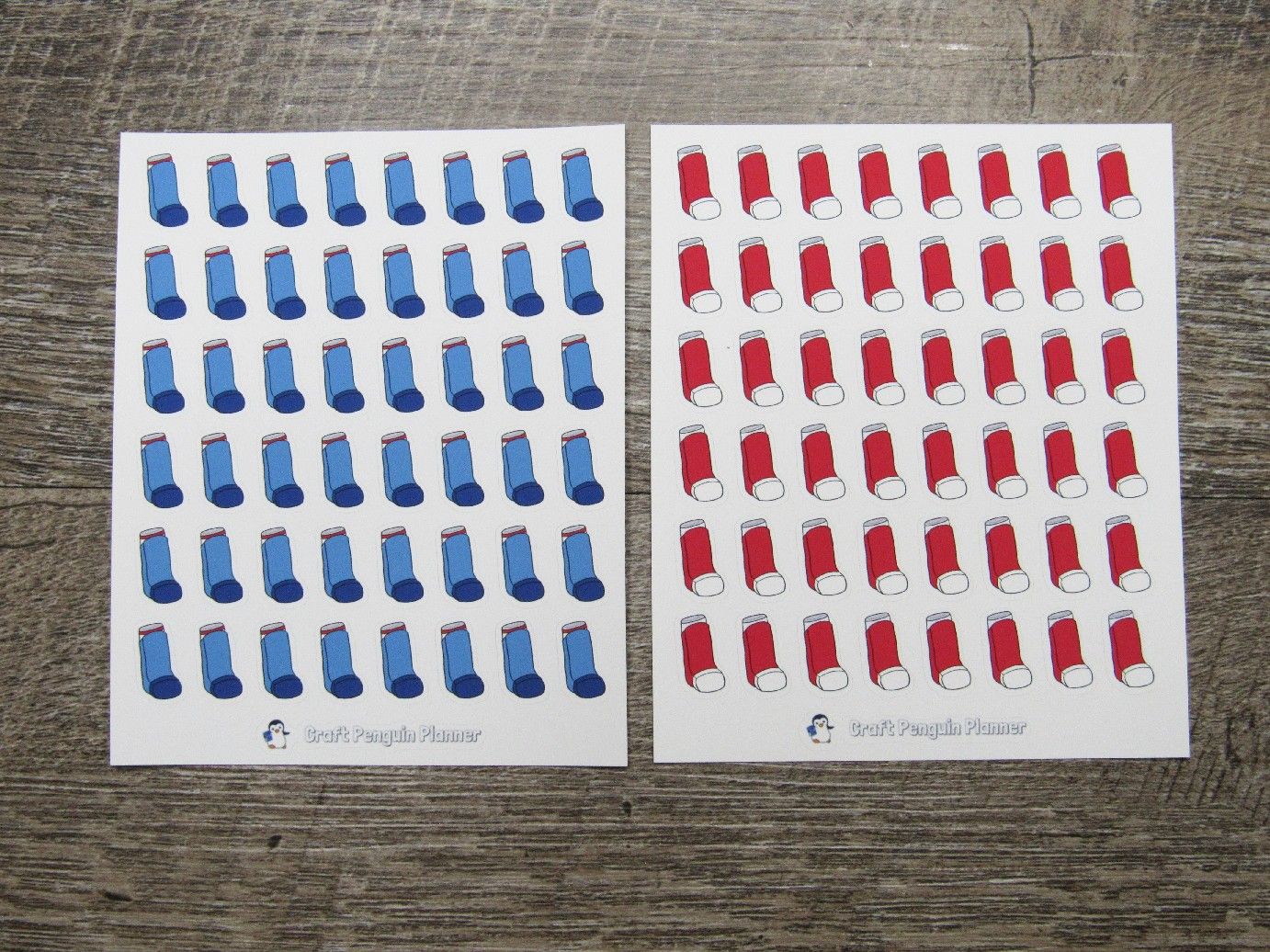 Hand drawn Inhaler sticker