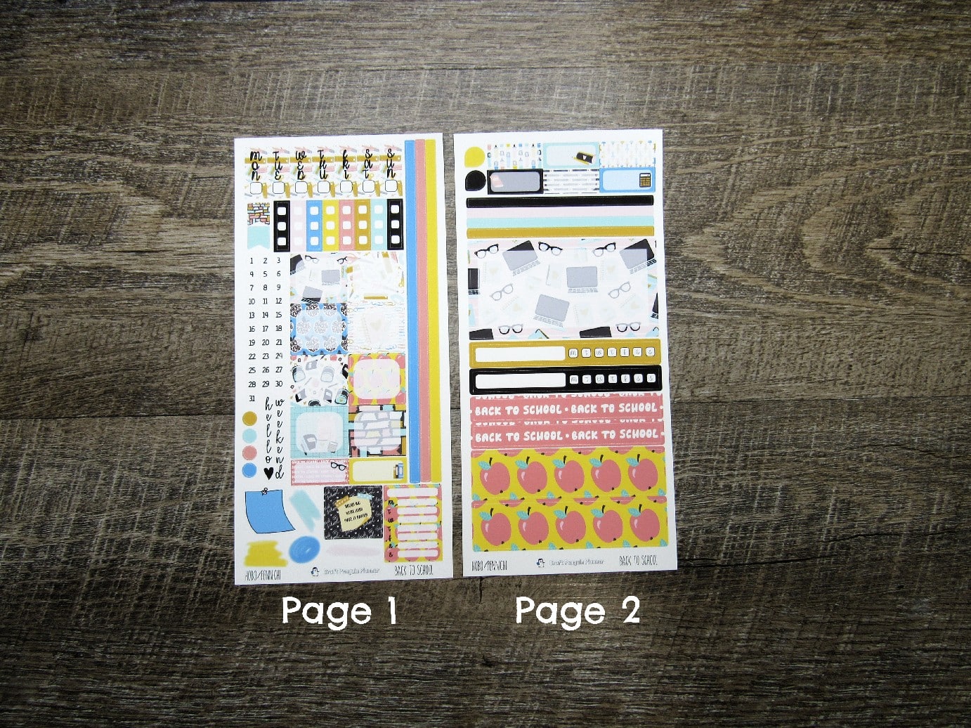 Back To School Weekly, HOBONICHI WEEKS/PENNICHI