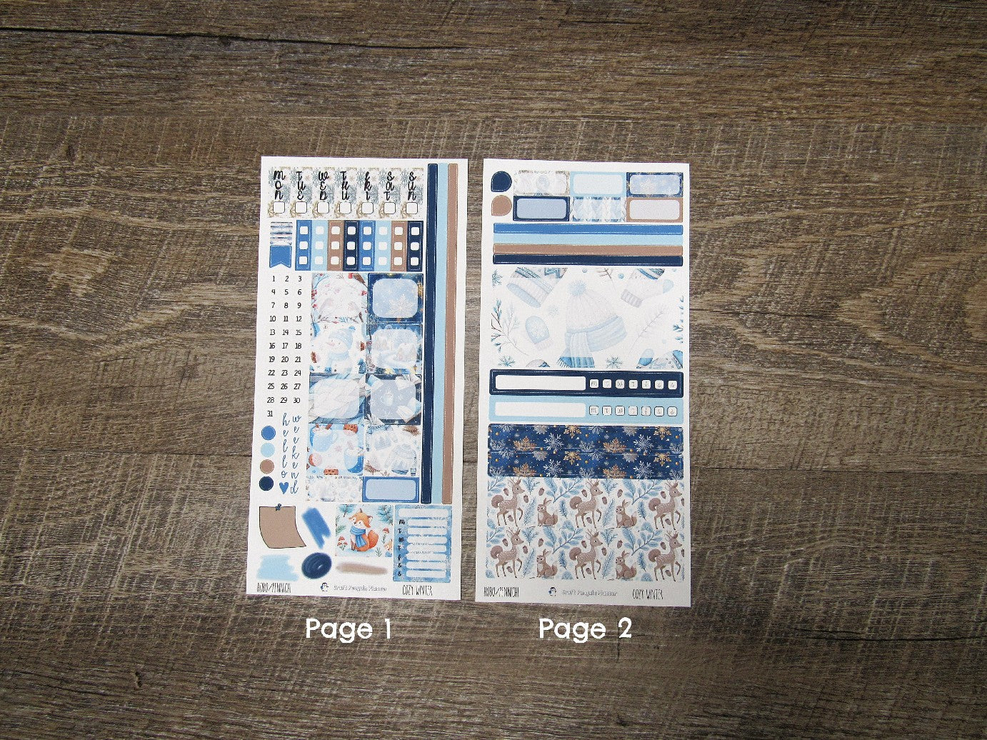 Cozy Winter Weekly, HOBONICHI WEEKS/PENNICHI