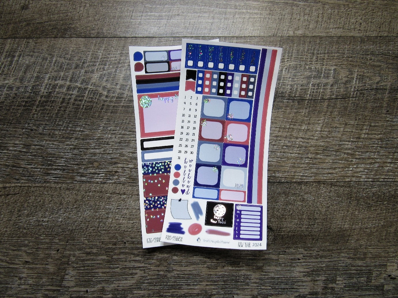 New Year 2026 FOILED Weekly, HOBONICHI WEEKS/PENNICHI