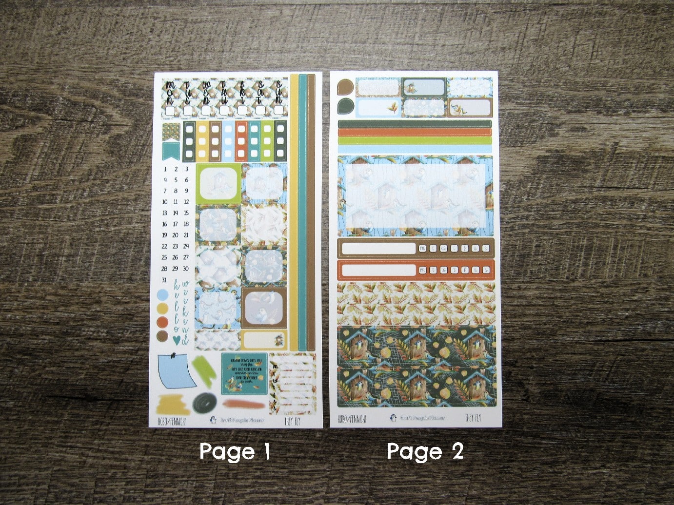 They Fly Weekly, HOBONICHI WEEKS/PENNICHI