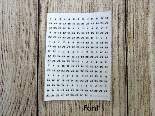 FOILED Mini Date Dots