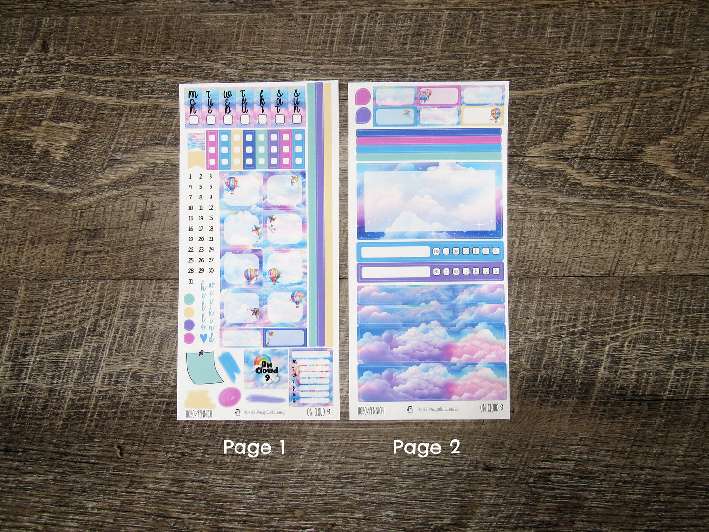 On Cloud 9 Weekly, HOBONICHI WEEKS/PENNICHI