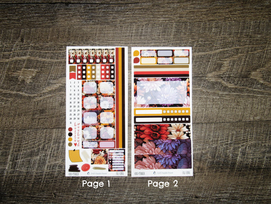 Fall Floral Weekly, HOBONICHI WEEKS/PENNICHI