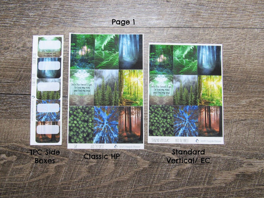 Into the Forest Weekly, CHOOSE YOUR KIT