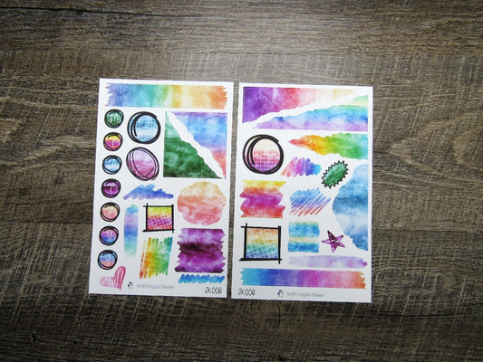 Journal Kit- JK006- Watercolor Gradient
