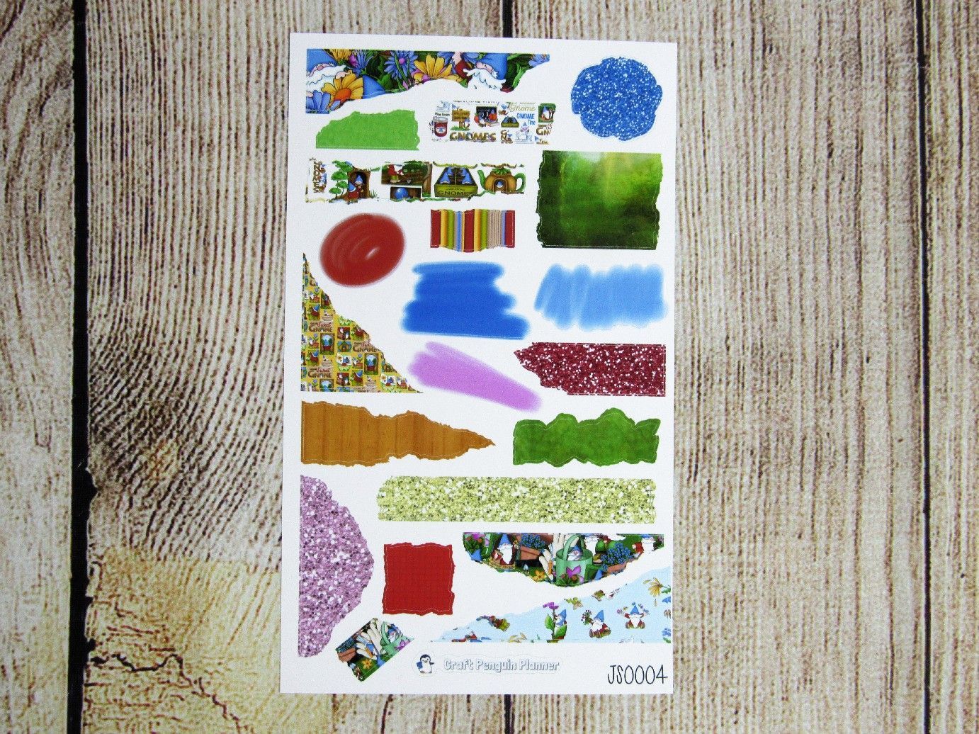 Journal Sheet- JS0004- Gnome Sweet Gnome