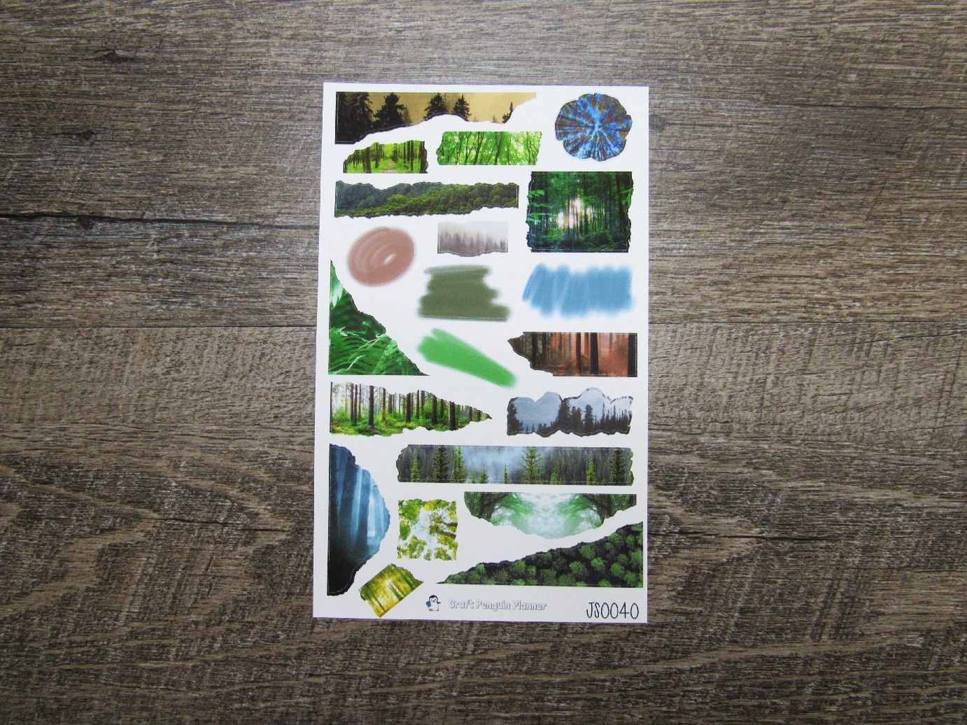 Journal Sheet- JS0040- Into The Forest
