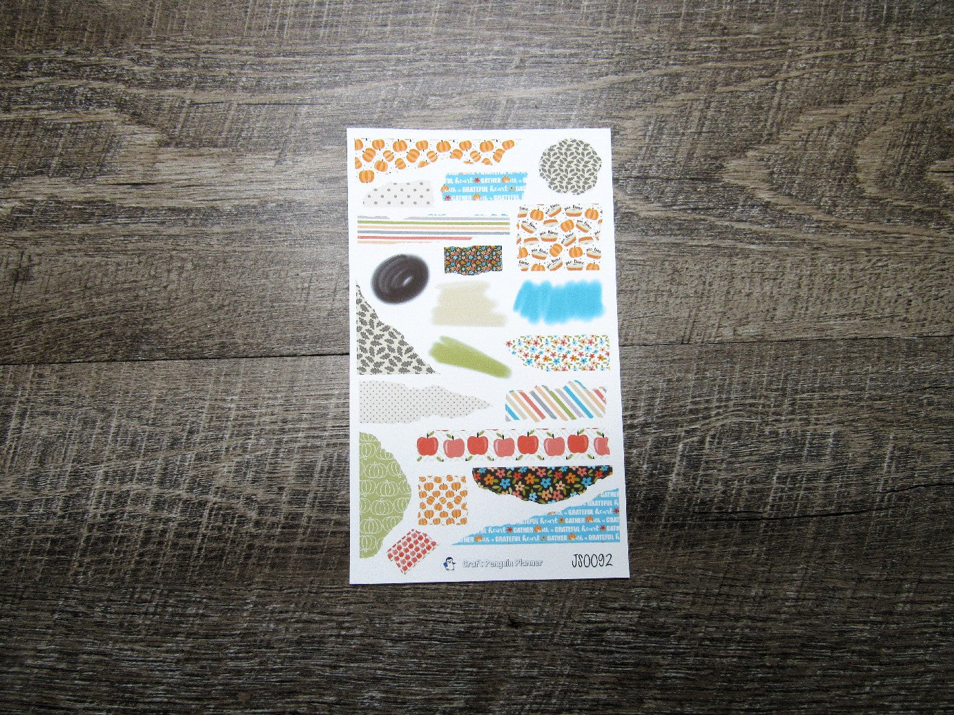 Journal Sheet- JS0092- Grateful Heart