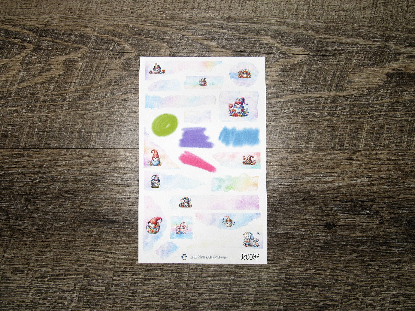 Journal Sheet- JS0097- Easter Gnomes