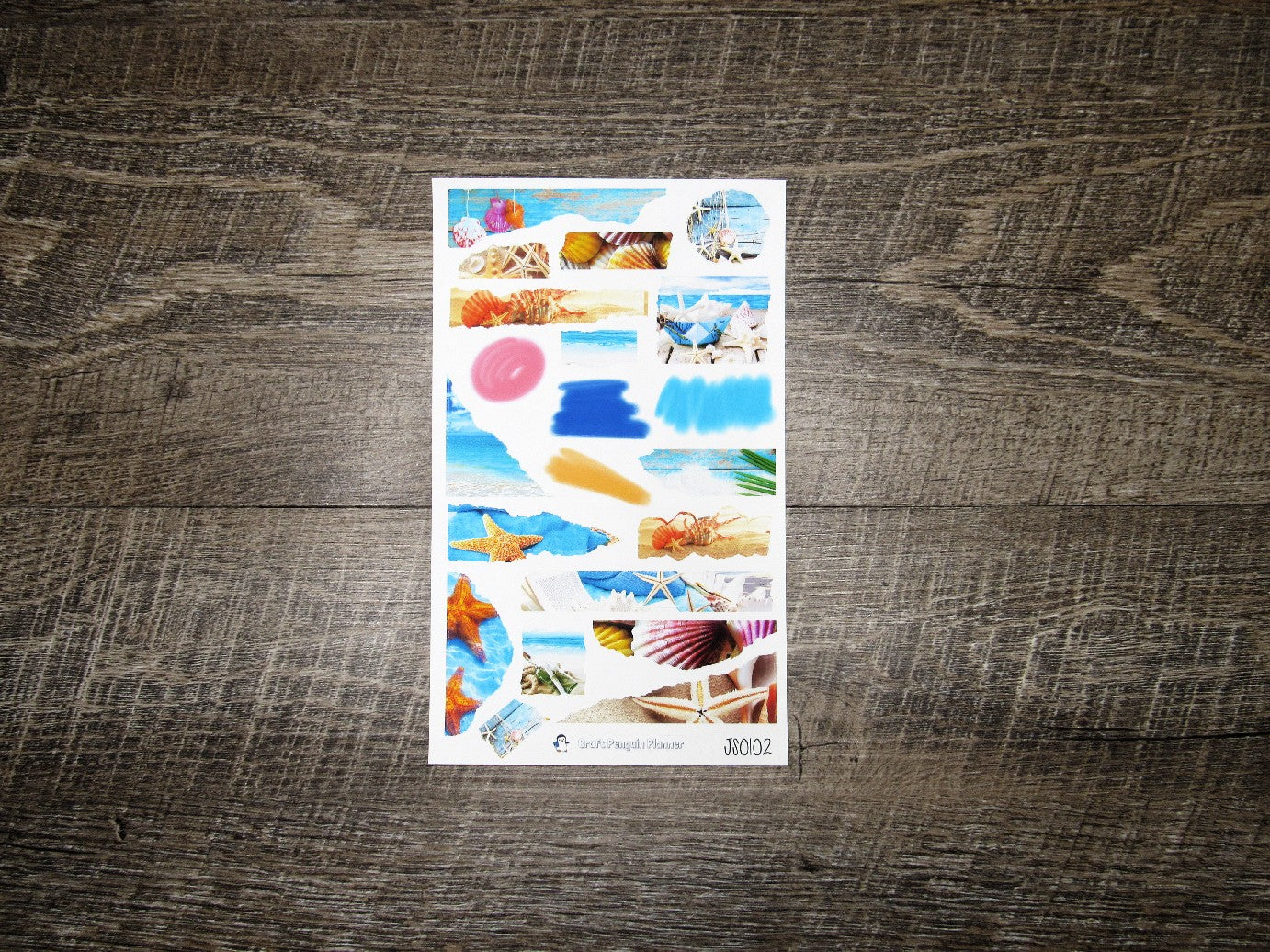 Journal Sheet- JS0102- Beach Please