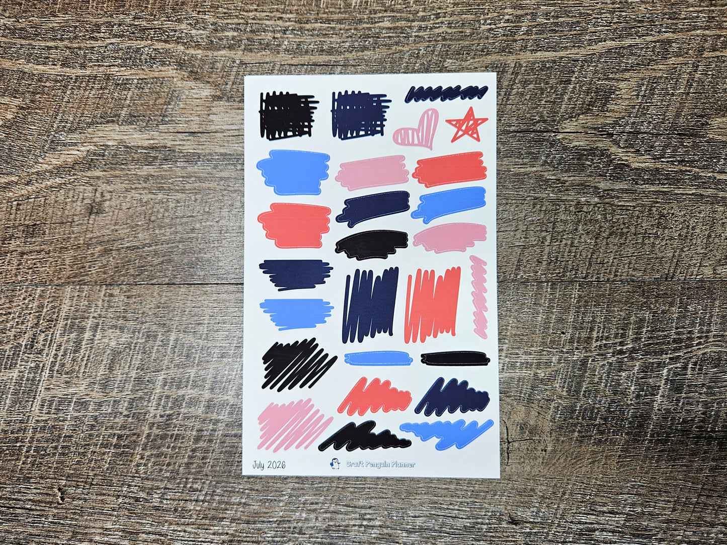 July 2026 Doodle Bundle- NO COUPONS