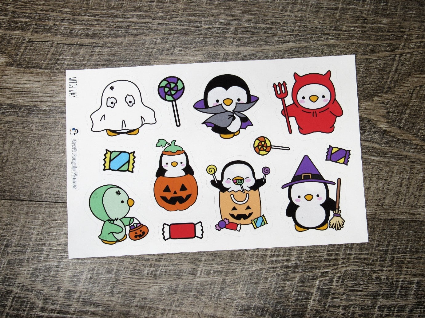 Jumbo deco- Witch Way