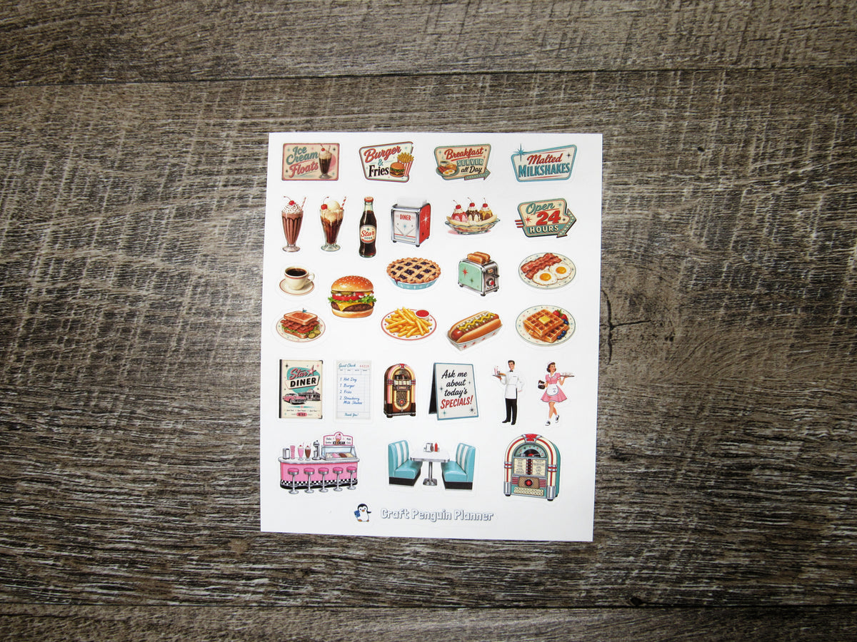 LIMITED EDITION Retro Diner Deco