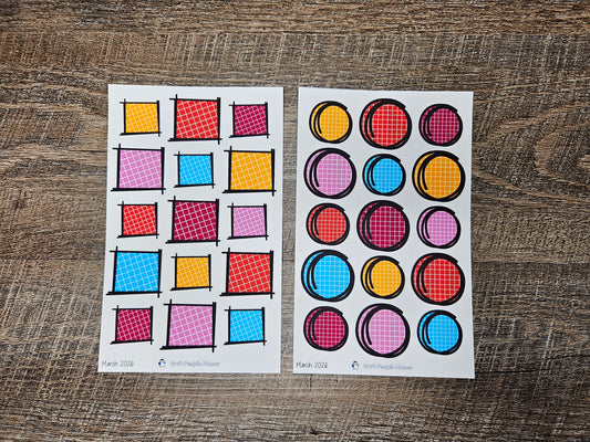 March 2026 Doodle Bundle- NO COUPONS