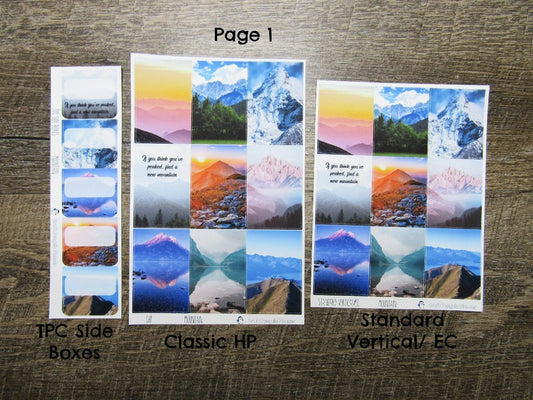 Mountain Weekly, CHOOSE YOUR KIT