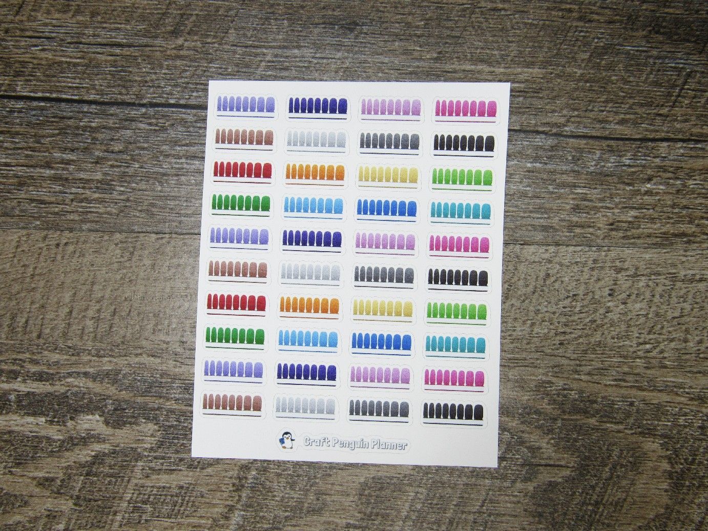 Nail Polish Strip Stickers