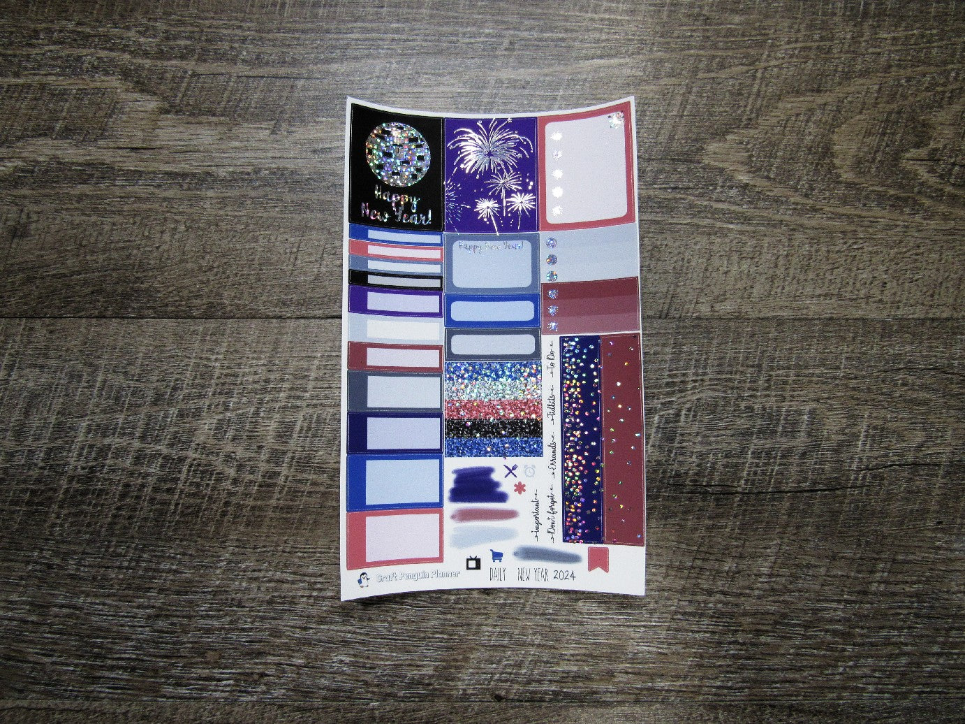 New Year 2026 FOILED DAILY kit