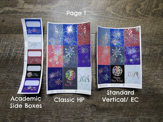 New Year 2026 FOILED Weekly, CHOOSE YOUR KIT