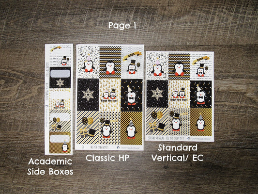 New Year Penguin Party Weekly, CHOOSE YOUR KIT- UPDATED for 2026