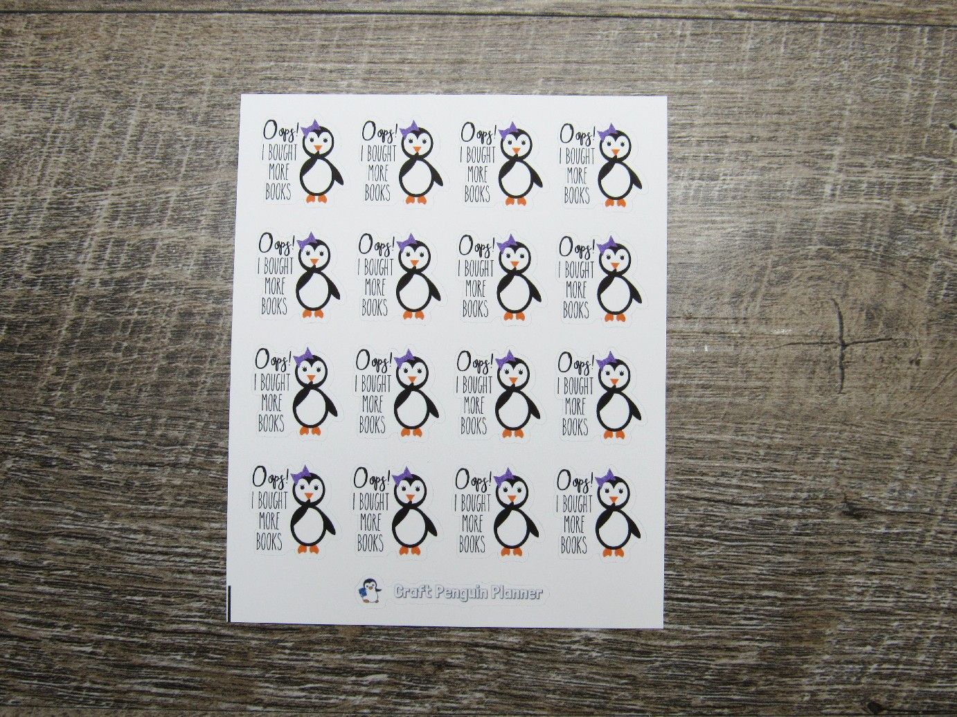 Snowflake- Oops, I bought more books