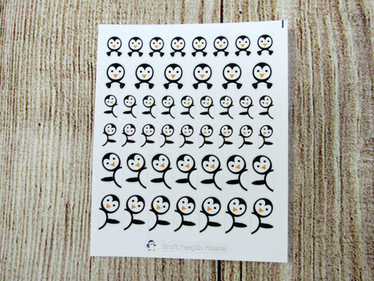 Peeking Waddles & Snowflake