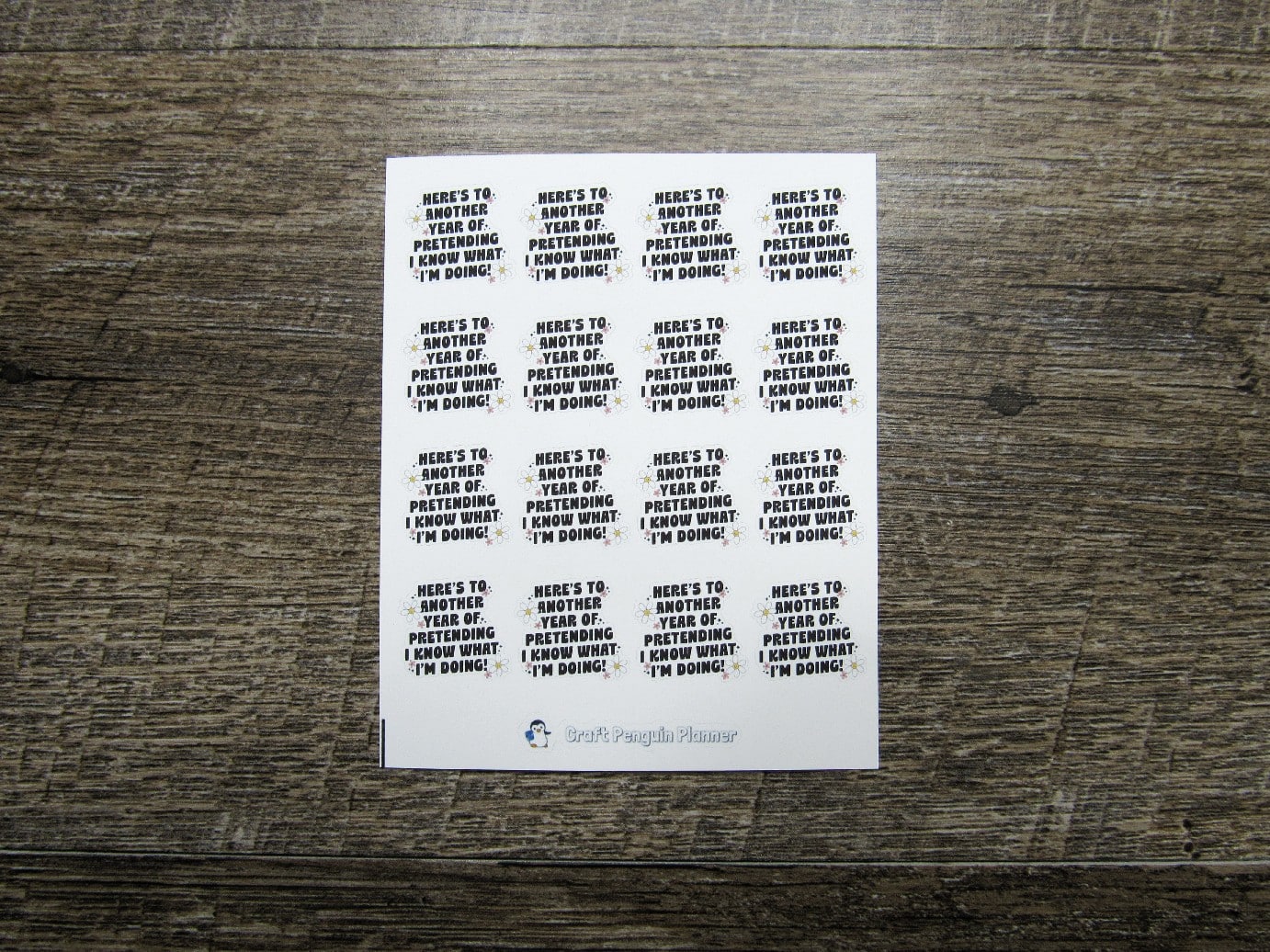 Pretending I know what I'm doing Stickers