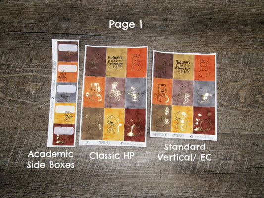 Pumpkins Please FOILED Weekly, CHOOSE YOUR KIT