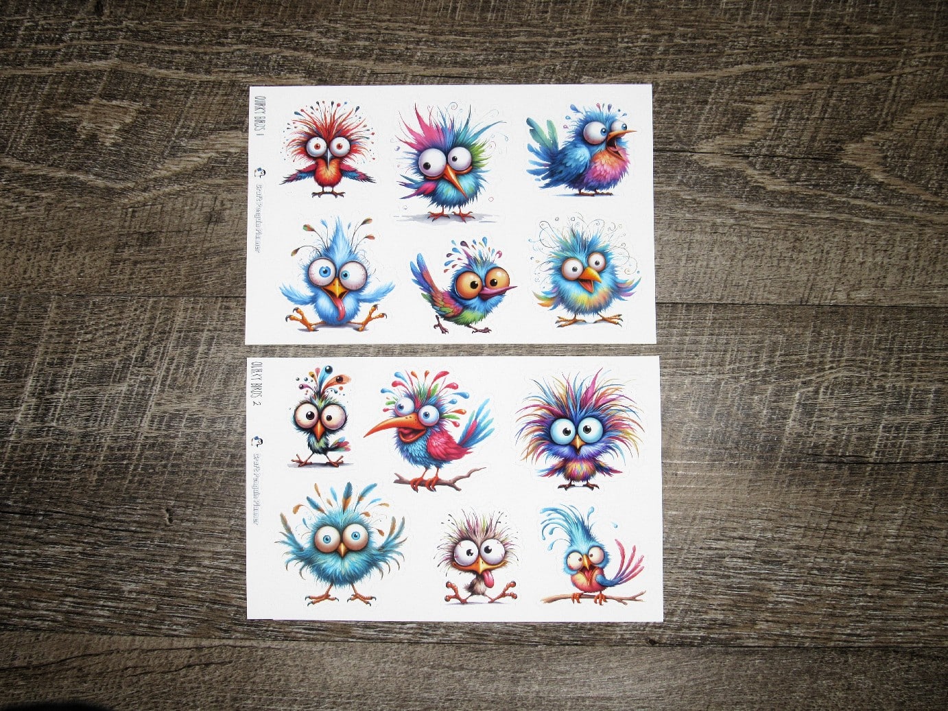 Jumbo deco- Quirky Birds