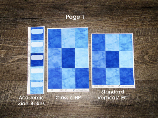 Shades of Blue Weekly, CHOOSE YOUR KIT