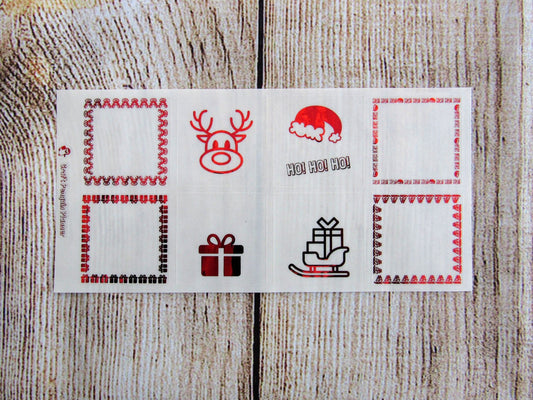 Santa's Sleigh Overlays