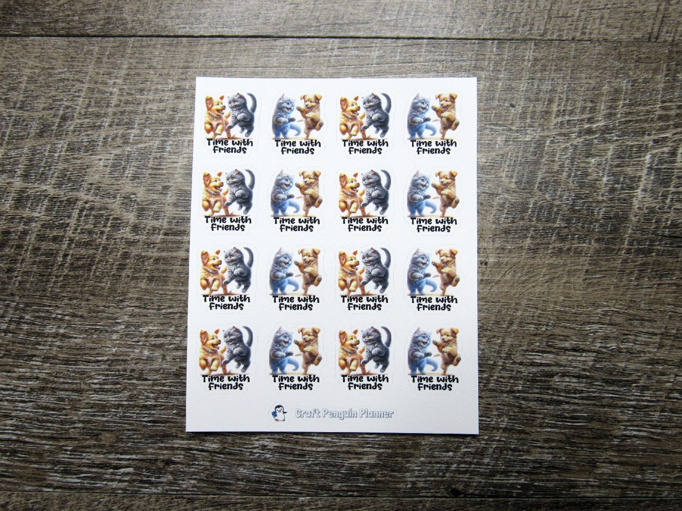 Time With Friends Stickers