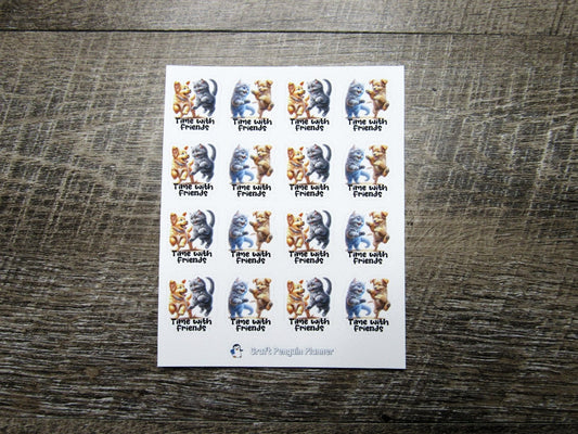 Time With Friends Stickers