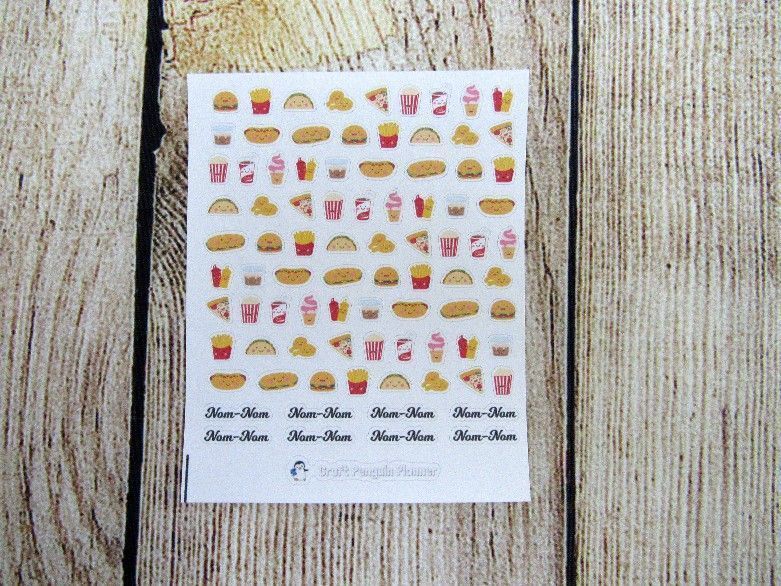 TINY Fast food mixed sheet