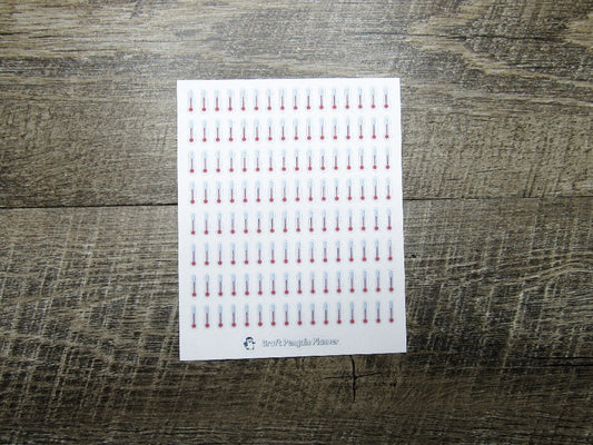 Tiny Thermometer Stickers