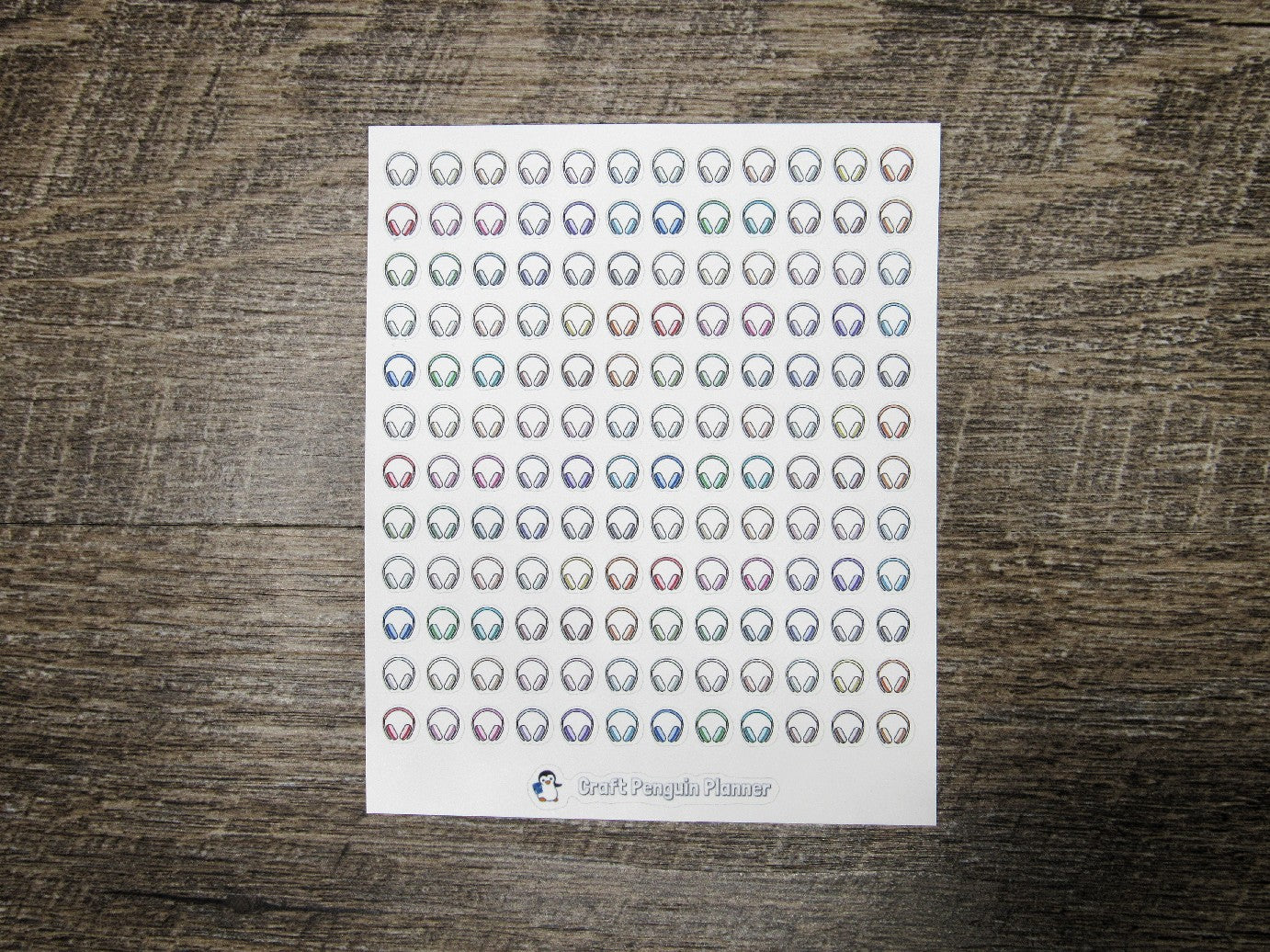 Tiny Headphone Stickers