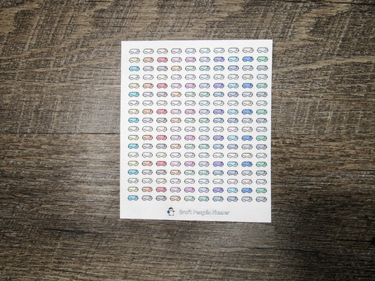 Tiny Sleep Eye Mask Stickers