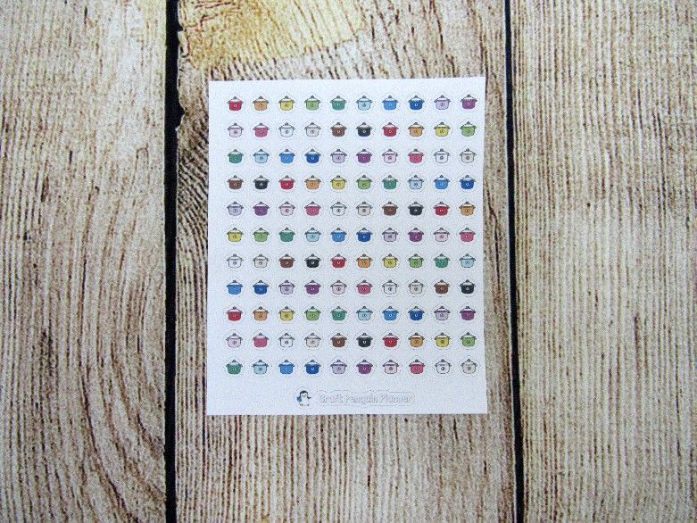 Tiny Slow Cooker stickers